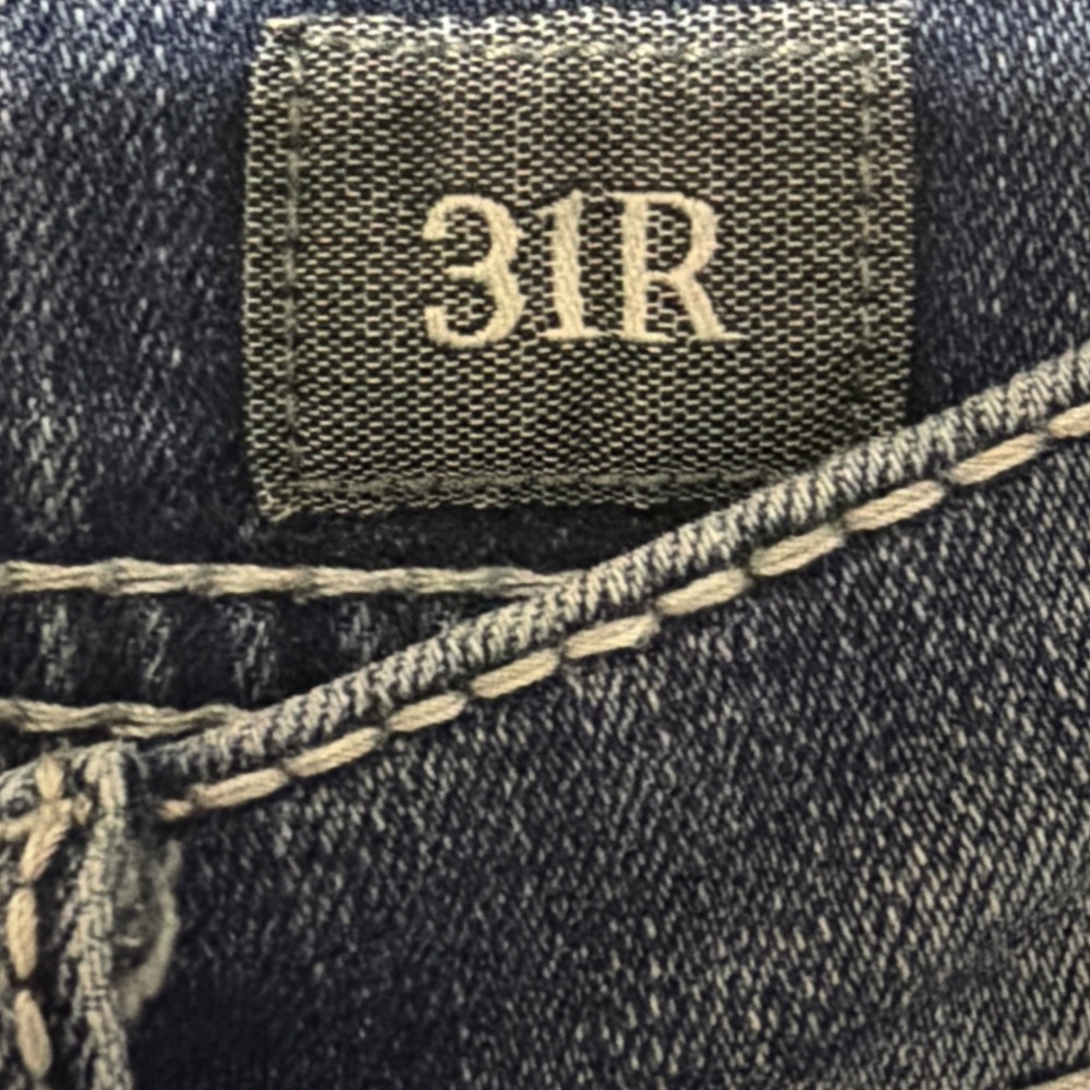 BKE ALEC Straight Leg Jeans sz 31R Medium Wash Stretch - Picture 5 of 7